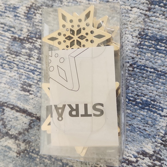 NIB IKEA Strala 12 piece gold star light cover set - Picture 2 of 8